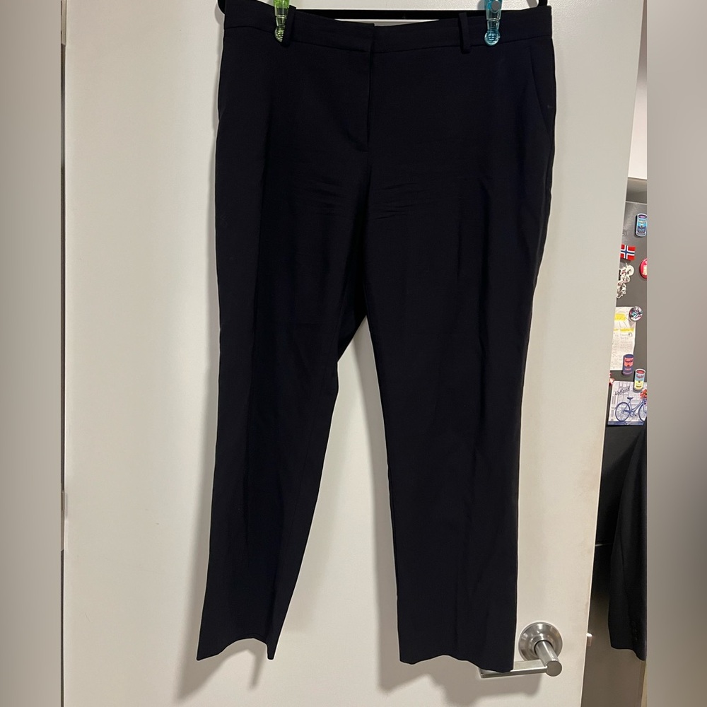 Theory Elegant Navy Pants